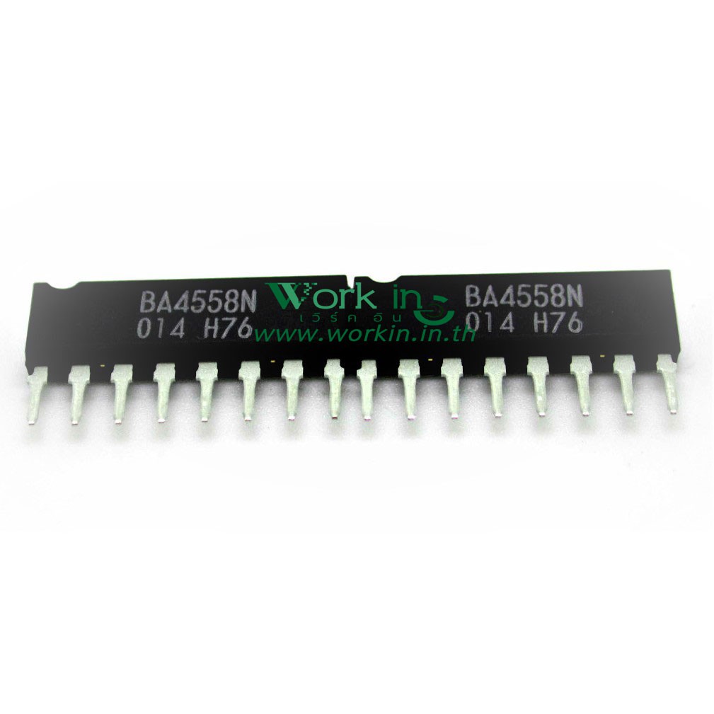 BA4558N  Dual operational amplifier BA4558 IC BA4558N ไอซี 4558 จำนวน 1 ตัว