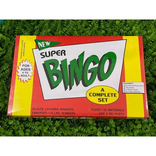 เกมบิงโกกระดานกระดาษ Super BINGO