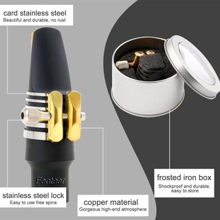 Saxophone Mouthpiece Ligature Adjustable for Professional Saxophone Player