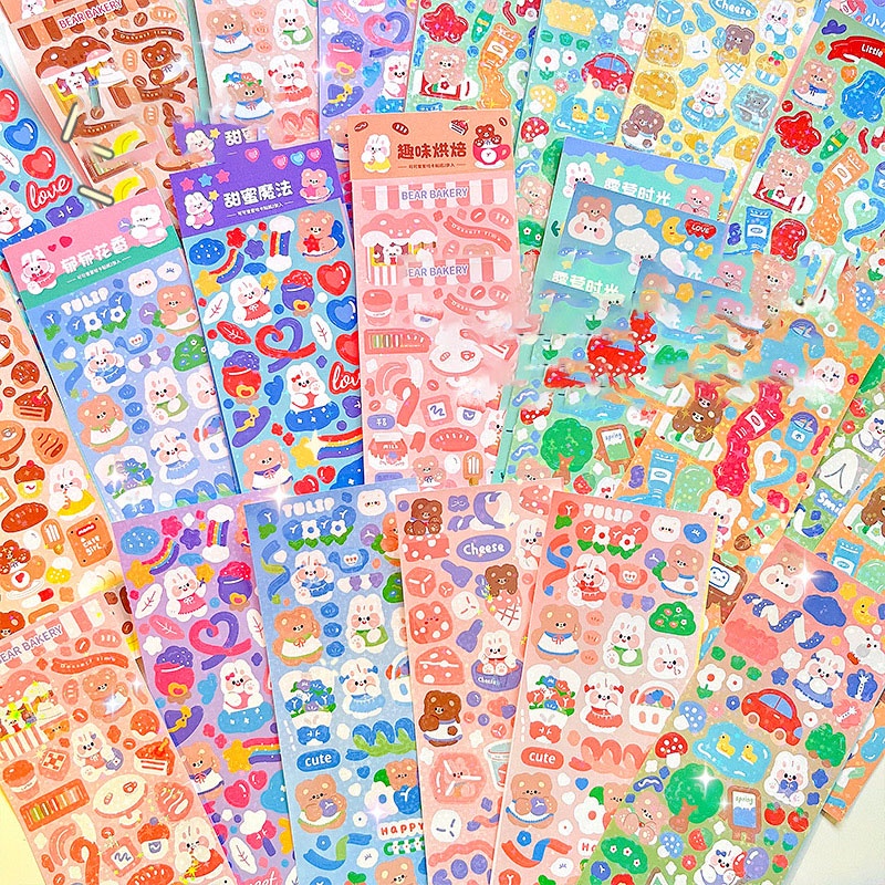 สติกเกอร์โฟโต้การ์ด ลาย bronzong น่ารัก แวววาว สําหรับตกแต่ง