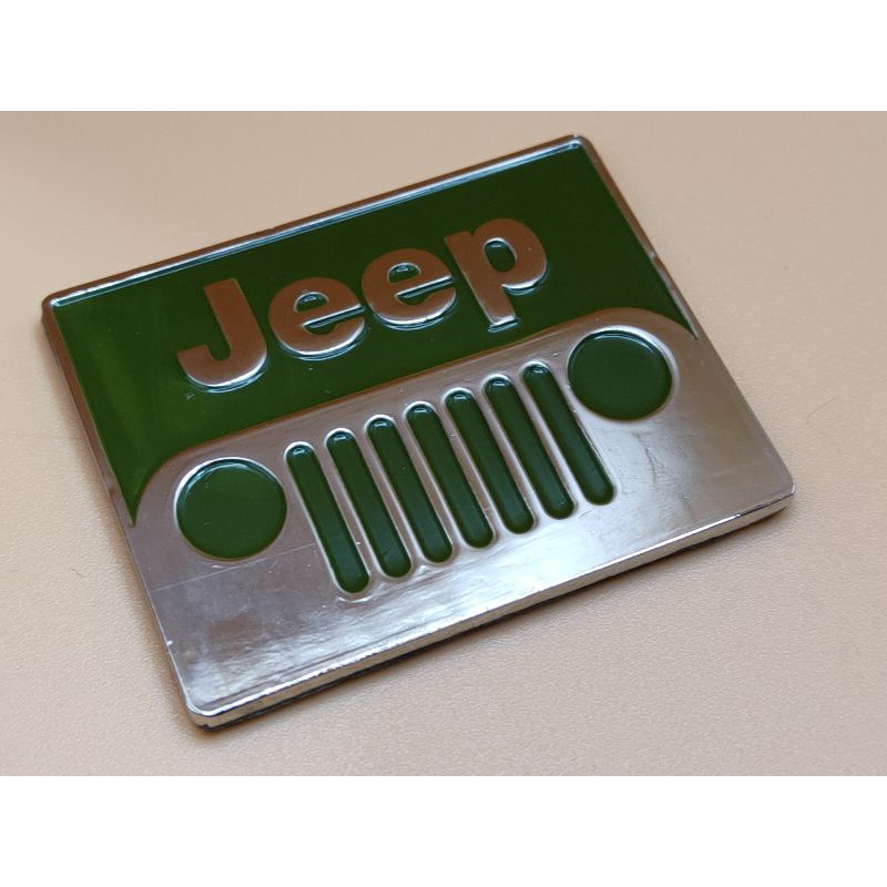 Jeep emblem metal wrangler grand cherokee