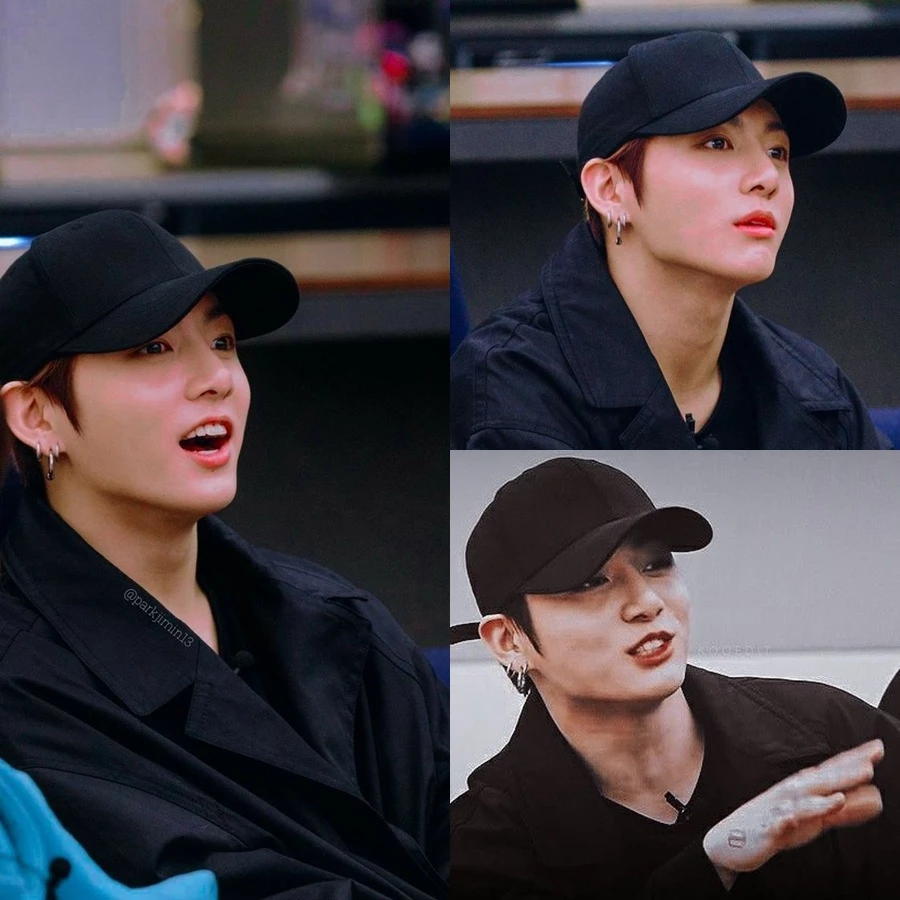 หมวกแก๊ป ผู้ชาย สีดำล้วน | หมวกเบสบอล แฟชั่นเกาหลี Korean Idol พร้อมส่ง