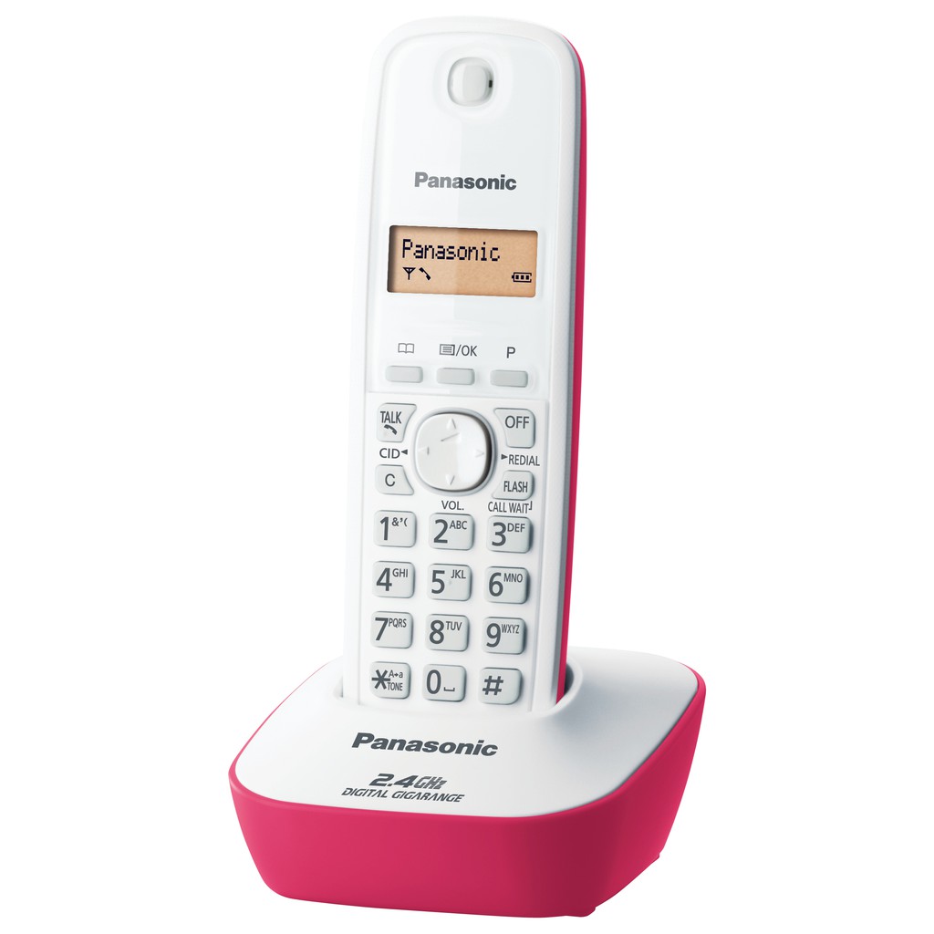 Panasonic Cordless Phone 2.4 GHz. Caller ID โทรศัพท์ไร้สายพานาโซนิค KX-TG3411BX