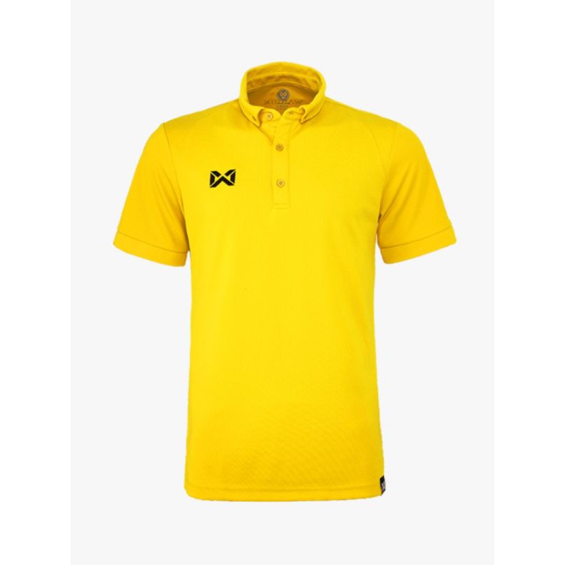 WARRIX เสื้อโปโล แขนสั้น WA-3324-เหลือง-YY