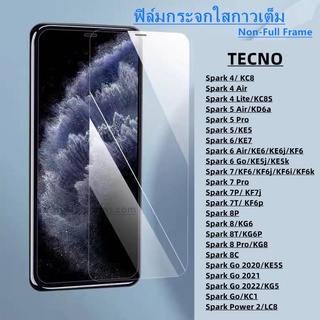 Pone ฟิล์มกระจก ใส TECNO Spark 4 Spark 5 Spark 6 Spark 7 Spark 8 Spark Go Spark Power 2 Spark 4 Air Spark 5 Air 6 Air