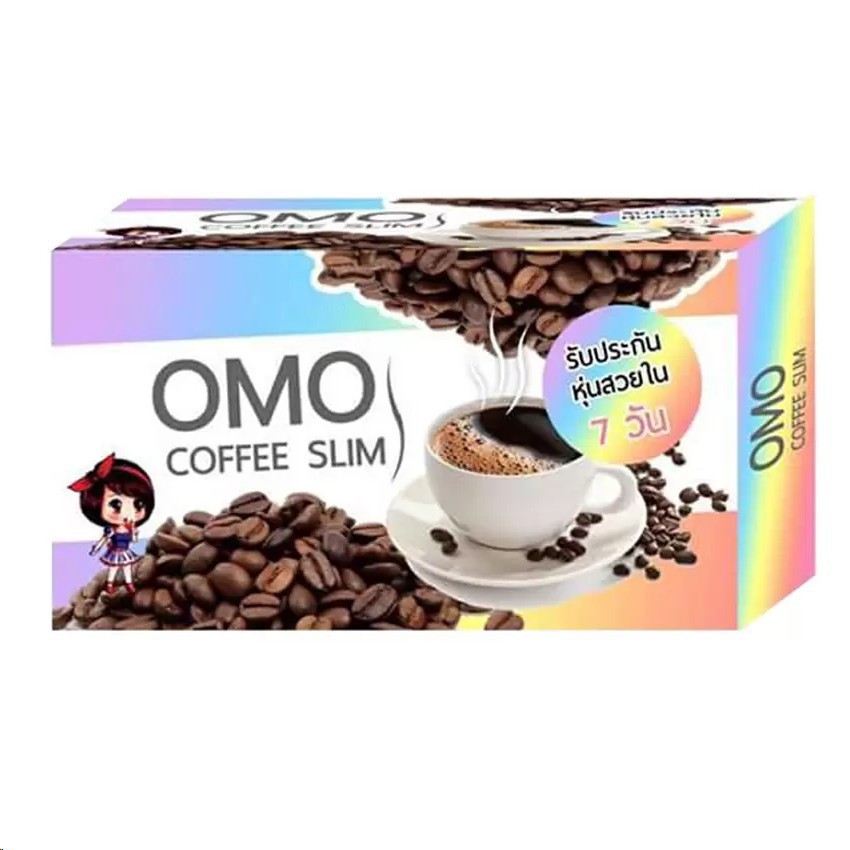 Omo Plus กาแฟโอโม่ OMO COFFEE SLIM (1 กล่อง)