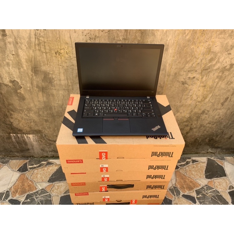 Thinkpad T480 i5-8350U คีย์บอรด์ไฟ แบตรี่ 2 ก้อน อุปกรณ์ ครบกล่อง ตัวเครื่อง สายชาร์ กระเป๋า เมาส์