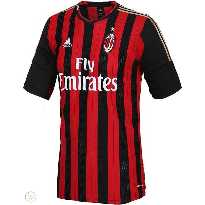 เสื้อ Adidas AC Milan ปี 2013/14 (Home) แท้ใหม่ Men's Jersey (G77255)