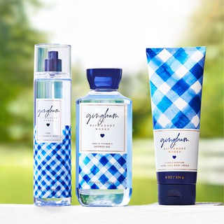 Bath &amp; Body Works กลิ่น gingham กลิ่นหอมแนว Unisex ใช้ได้ทั้งหญิงชาย กลิ่นขายดี ใหม่แท้💯 %🇺🇸