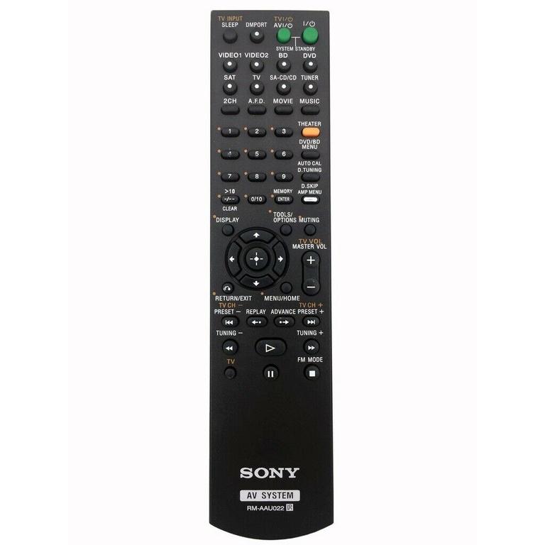 ใหม่ RM-AAU022 สําหรับ Sony Audio Video Receiver AV รีโมทคอนโทรล STR-DG720 STR-K780 HT-DDW5000 • HT-