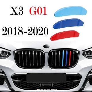 กระจังหน้ารถยนต์ สําหรับ BMW X1 E84 F48 X2 F39 X3 F25 G01 X4 F26 G02 X5 E70 F15 G05 X6 E71 F16 G06 3 ชิ้น