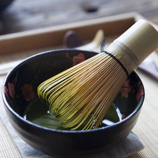 แปรงมัทฉะ แปรงไม้ไผ่ญี่ปุ่น 96Matcha Whisk ไม้ไผ่ ใช้ในห้องครัวอุปกรณ์เสริมร้านชา กาแฟ -สินค้ามีพร้อมส่ง-