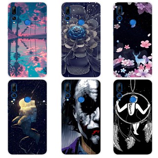 เคส Huawei Nova 4 Case Clear สวย การ์ตูน Printed เคสซิลิโคน Soft TPU Cover โทรศัพท์มือถือ Back For Huawei Nova 4 Nova4 Case