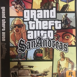 แผ่นเกมส์ pc Grand Theft Auto San Andreas