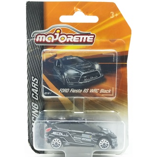 Majorette Ford Fiesta RS WRC - no.4 - Black Color /Wheels 5U /scale 1/58 (3 inches) Package with Card