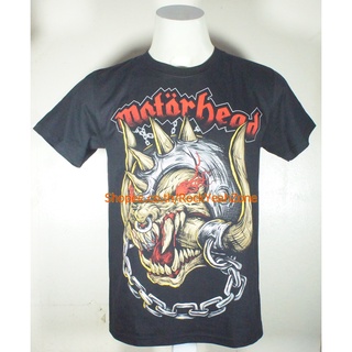 เสื้อวง MOTORHEAD เสื้อไซส์ยุโรป มอเตอร์เฮด PTA1758 เสื้อวงดนตรีร็อค เดธเมทัล Rockyeah