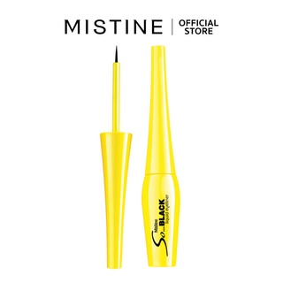 [พร้อมส่ง] Mistine So Black Matte Liquid Eyeliner