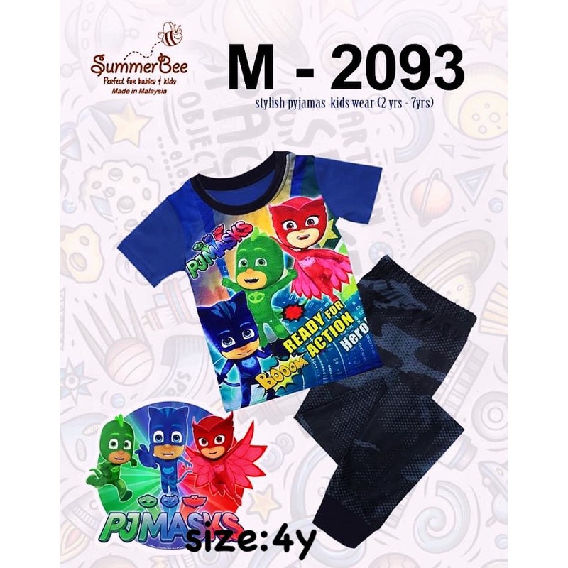 ชุดนอน PJ Mask 4Y_Summerbee