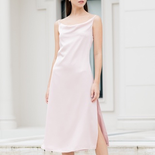 PAME ชุดเดรส Satina Dress สี Blush Pink