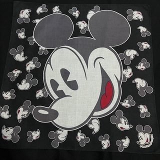 Mickey mouse ผ้าเช็ดหน้า โพกผมได้ มิกกี้เม้าส์