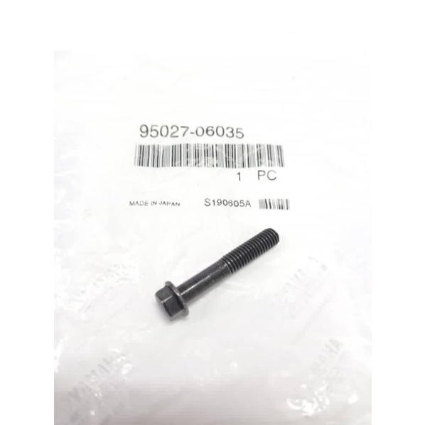 XMAX X MAX 250 300 BOLT FLANGED (1PC) SCREW FRONT FENDER / RXZ CATELYZER CRANKCASE COVER YAMAHA100 9