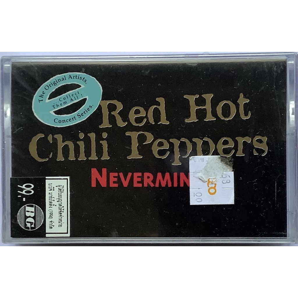 Cassette Tape เทปคาสเซ็ตเพลง Red Hot Chili Peppers แสดงสด ซีล
