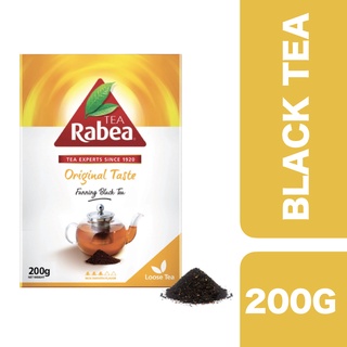 Rabea Tea Original Taste Loose Black Tea 200g ++ ชาราบีอะย์ ออริจินัลเทส ผงชาดำ 200 กรัม