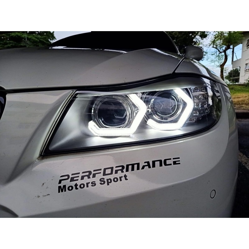 ไฟหน้า BMW E90 อัพเกรดไฟหน้า Daylight วงแหวน