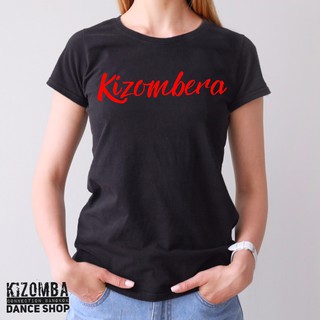 เสื้อยืดผู้หญิง ทรงเข้ารูป สกรีน Kizombera/ Kizomba Lady T-Shirt