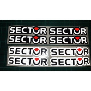 สติ๊กเกอร์แปะหมวก SECTOR 3M