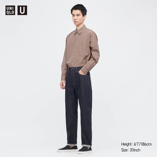 MEN ยีนส์ ทรงตรง Uniqlo U