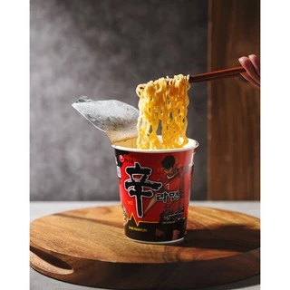 nong shim shin ramyun noodle soup cup ชินรามยอน มาม่าเกาหลี 신컵 신라면 큰사발 작은컵 한국 컵라면 68g