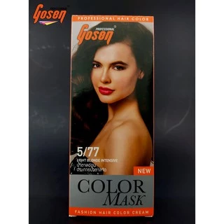 Gosen ผลิตภัณฑ์เปลี่ยนสีผม สีย้อมผม ครีมย้อมผม [เบอร์ 5/xx]