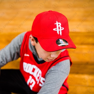 [ของแท้ 100%] พร้อมส่ง‼ หมวก Houston Rockets Basic Structured Adjustable - Youth