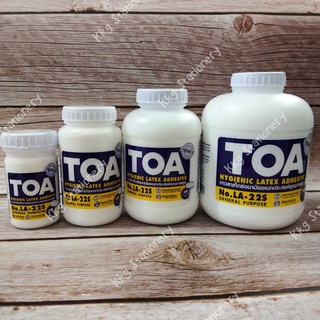 กาว ลาเท็กซ์ TOA No. LA-22S ขนาด 4oz,8oz,16oz และ 32 ออนซ์(OZ)