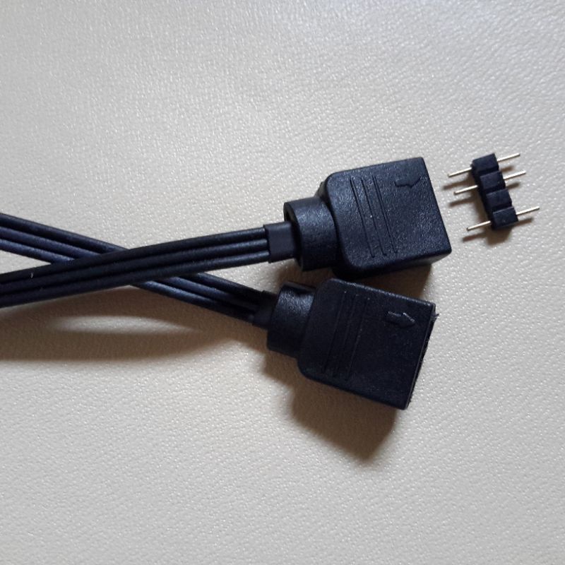 Argb Extension Cable 3 Pin 5V 4P-1 Female to Male AURA Sync Extension Cable