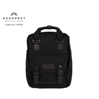 DOUGHNUT BAG : MACAROON MINI BLACK SERIES  : ตัวกระเป๋าโดนัทกันน้ำได้ ผลิตจากผ้าไนลอน 420D Korea Heavy น้ำหนักเบา กระเป๋าเป้ (รหัสสินค้า 05905)