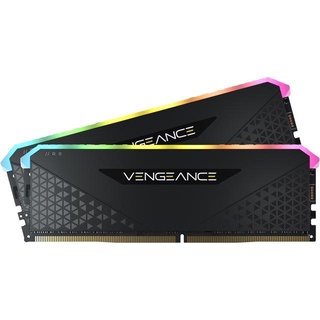 RAM CORSAIR VENGEANCE RGB RS 16GB (2 x 8GB) DDR4 DRAM 3200MHz C16 Memory Kit - Black