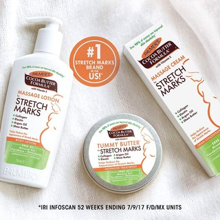 ครีม/โลชั่นคนท้อง Palmers Cocoa Butter Formula Massage Cream/lotion for Stretch Marks and Pregnancy Skin Care  Stretch