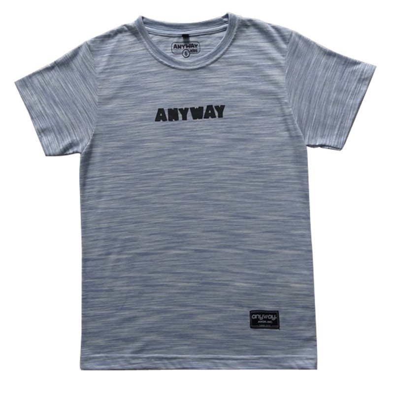 Anyway Kids T-Shirt "ANYWAY" สีน้ําเงิน 035