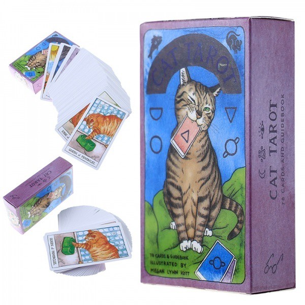 {ไพ่แท้ลิขสิทธิ์} ไพ่ทาโรต์ชุด CAT TAROT ไพ่ยิปซี ไพ่ดูดวง