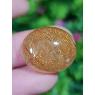 ไหมทอง ควอตซ์ Golden Rutilated Quartz 37.41 กะรัต Cts.