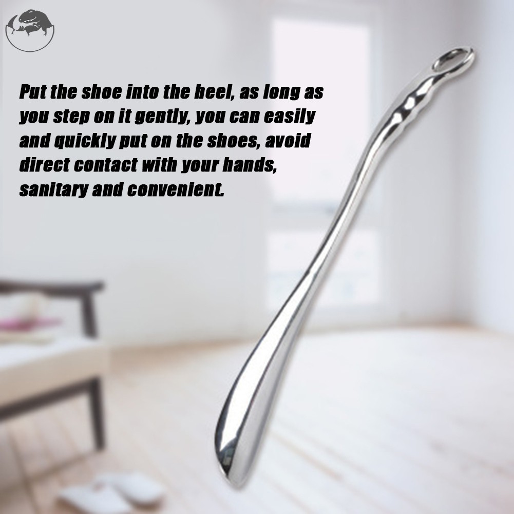 Extendable Long Strong Shoe Horn Telescopic Stick Handheld Shoe Easy Grip Aid 