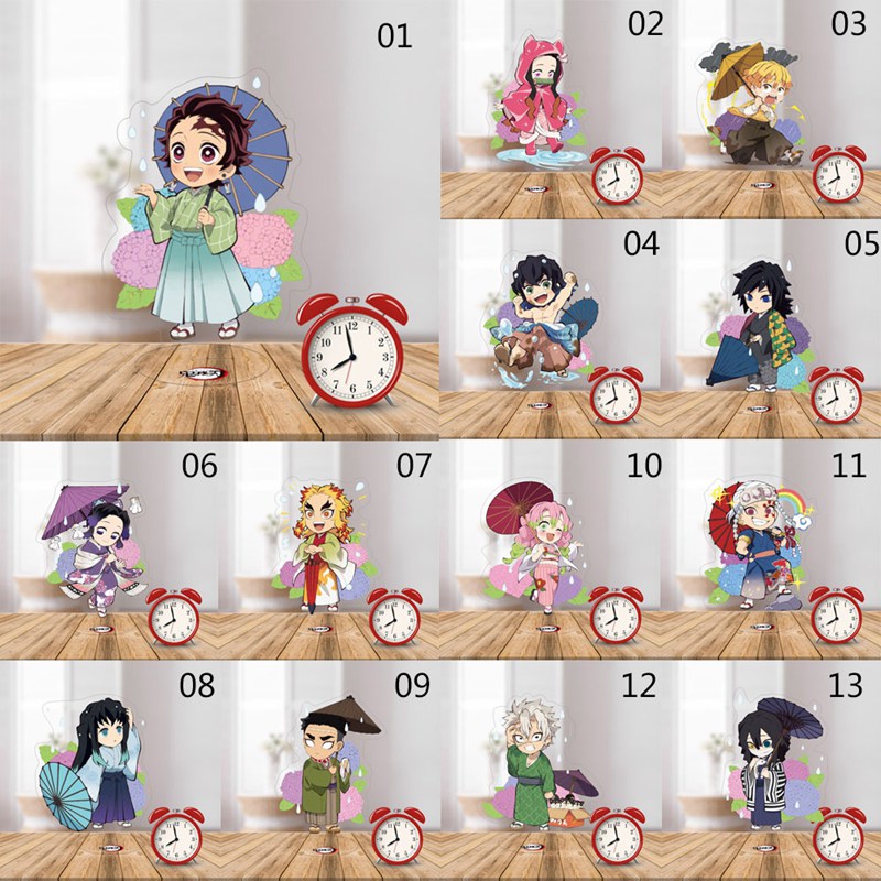 ฟิกเกอร์ Anime Demon Slayer Hd ป้องกันน้ําของสะสมสําหรับเด็ก