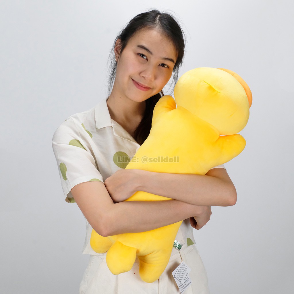 หมอนข้าง คาโมะ (ขนาด 23 นิ้ว) ลิขสิทธิ์แท้ / หมอนตุ๊กตา Kamo หมอน เป็ดคาโมะ Kamonohato ของขวัญ คาโมะ Kamo เป็ดเหลือง - รูปที่ 2