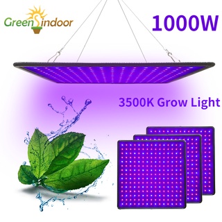 Greensindoor 1000W LED Grow Light สำหรับเต็นท์พืช 225 LEDs โคมไฟปลูกในร่มไฟโตสเปกตรัมเต็มรูปแบบ