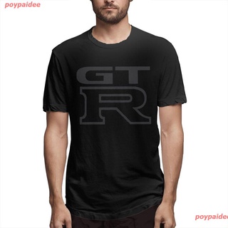 poypaidee 2021 GILDAN เสื้อยืดผ้าฝ้าย 100% พิมพ์ลายนิสสัน Gtr Turbo Nismo 350Z 370Z เสื้อยืดผ้าฝ้าย 100%