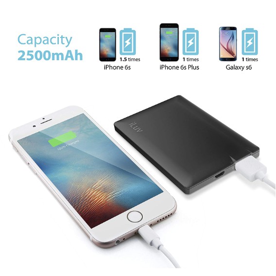 iLuv myPower 2500 mAh Portable Power Bank