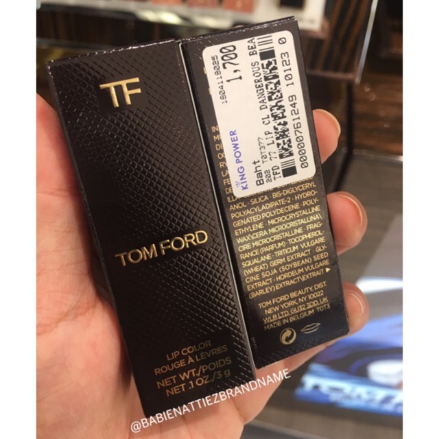 💥HOT ITEMS💥(แท้ 100% จาก Kingpower) TOMFORD LIPSTICK ลิปสติกสุดฮิต (กรุณาสอบถามก่อนสั่งชื้อ)