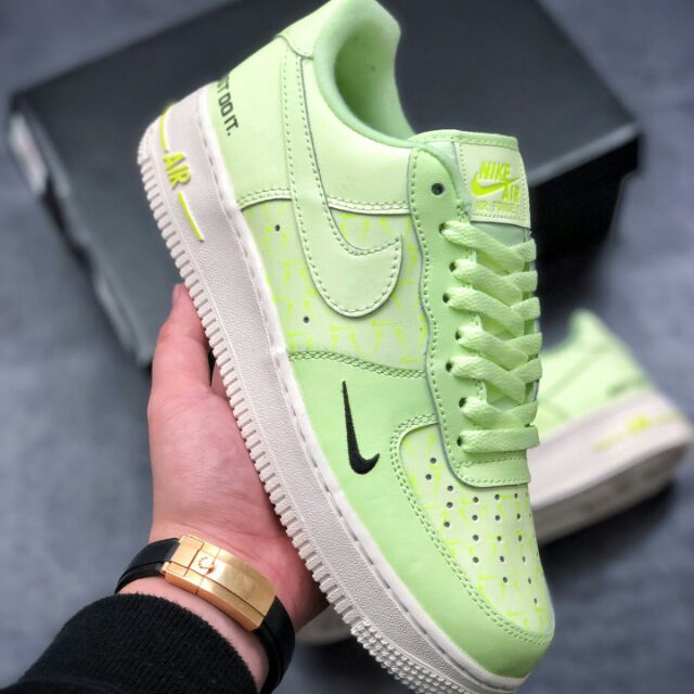 Original Nike
Air Force 1 Low “Just Do It” Appears in Vivid Volt green